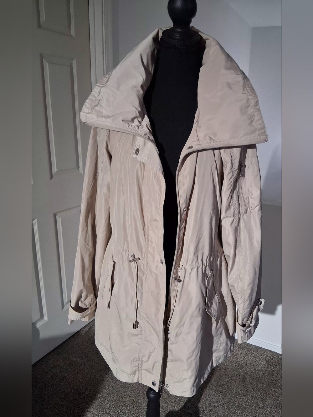 Anorak Jacket With Hidden Hood